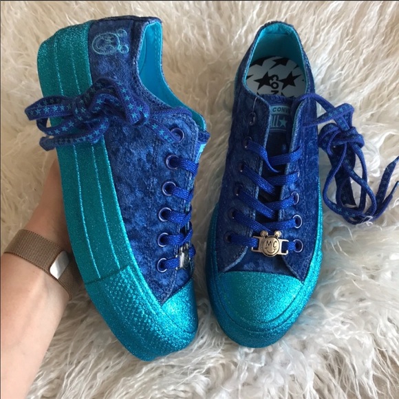 NWT Converse Miley Cyrus Glitter - Picture 3 of 7